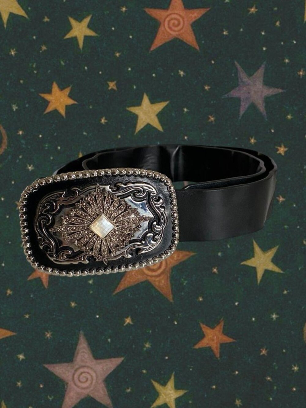 Boho Chunky Buckle Belt